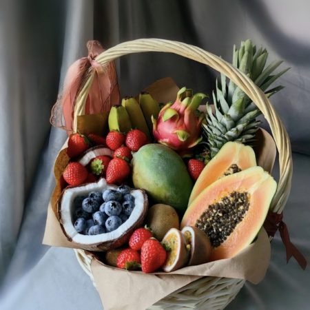 № 394. Корзина из экзотических фруктов «Вкус Тайланда»